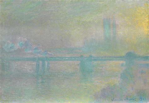 Charing Cross Bridge Painting By Claude Monet