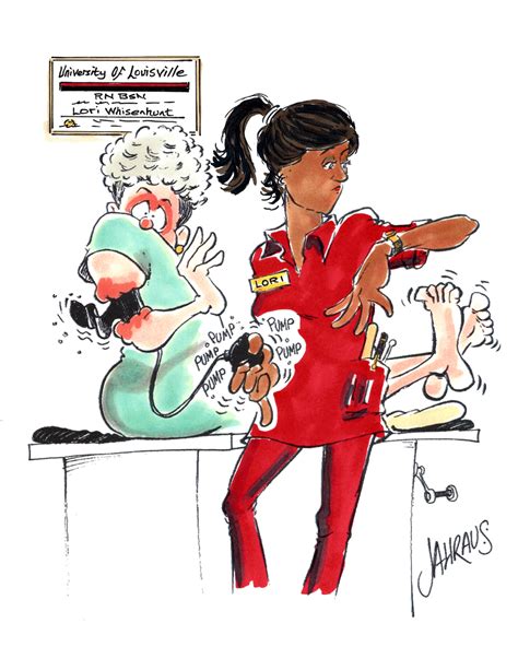 Nurse Cartoon Funny Gift For Nurse