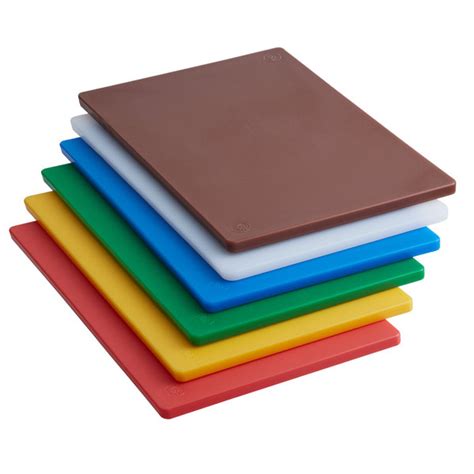 18 X 12 X 12 6 Board Color Coded Cutting Board System