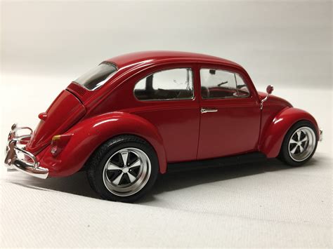 1966 Volkswagen Beetle Vw Bug Plastic Model Car Kit 124 Scale