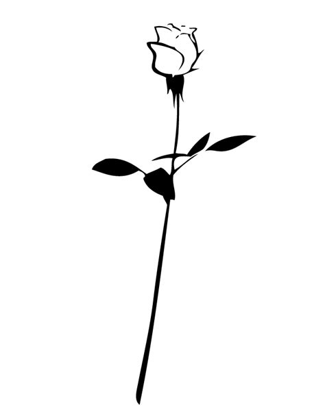 Roses Clipart Black And White Free Download On Clipartmag
