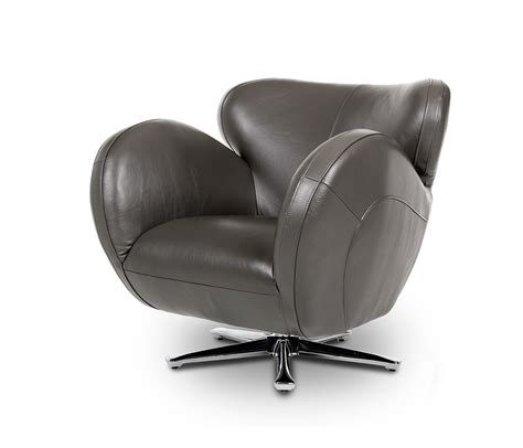 Browse a variety of modern furniture, housewares and decor. Covina Modern Grey Leather Swivel Lounge Chair