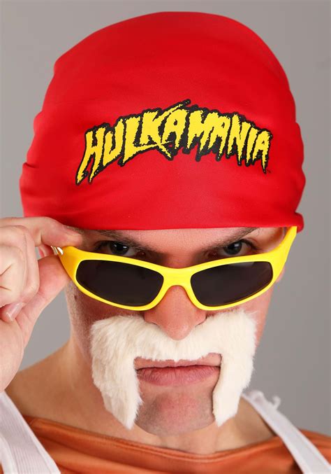 Costumes And Accessories Men Hulk Hogan Hulkamania Adult Complete Costume