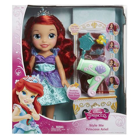 Jakks Pacific Disney Princess Style Me Ariel Doll Playone