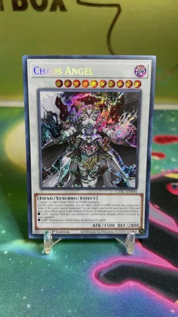 YU GI OH TCG CHAOS Angel Cyberstorm Access CYAC EN St Edition Secret Rare PicClick