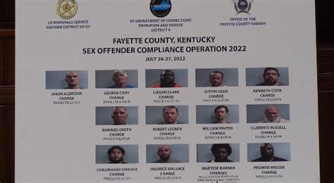Sex Offender Compliance Operation Archives Abc 36 News