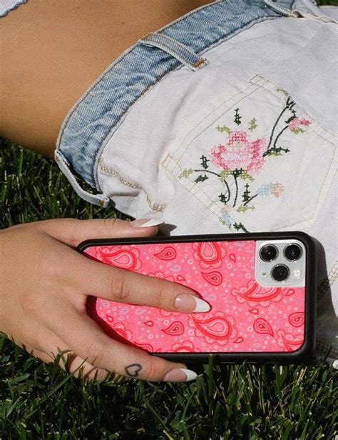 Wildflower Strawberry Paisley Iphone 11 Pro Max Case Wildflower Cases