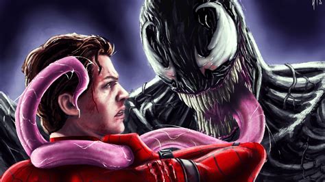 1080p Spiderman Vs Venom Wallpaper