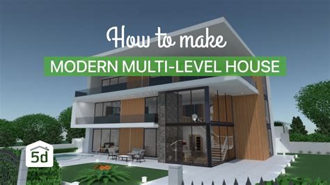 Modern Multi Level House By Planner 5d Mac App Youtube