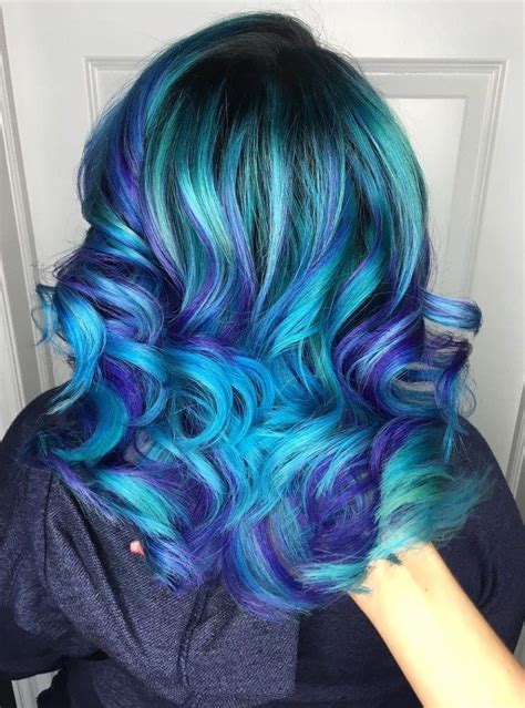 30 Icy Light Blue Hair Color Ideas For Girls Mermaid Hair Color Hair
