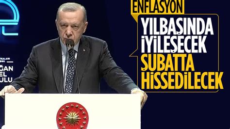 Cumhurbaşkanı Erdoğan Dan Enflasyon Mesajı Yılbaşında Iyileşme Hızlanacak