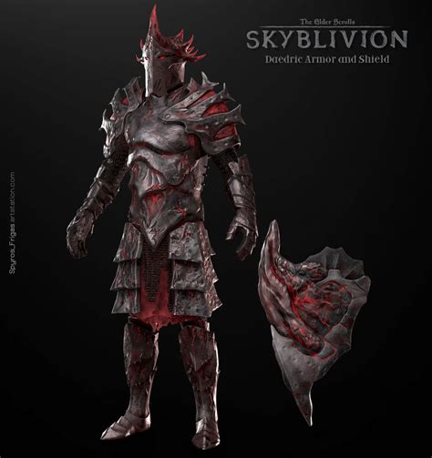 Spyros Frigas - Daedric armor set