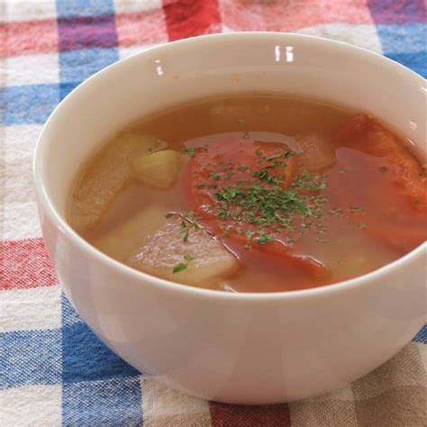 冬瓜とトマトのやさしいスープ 作り方・レシピ | クラシル