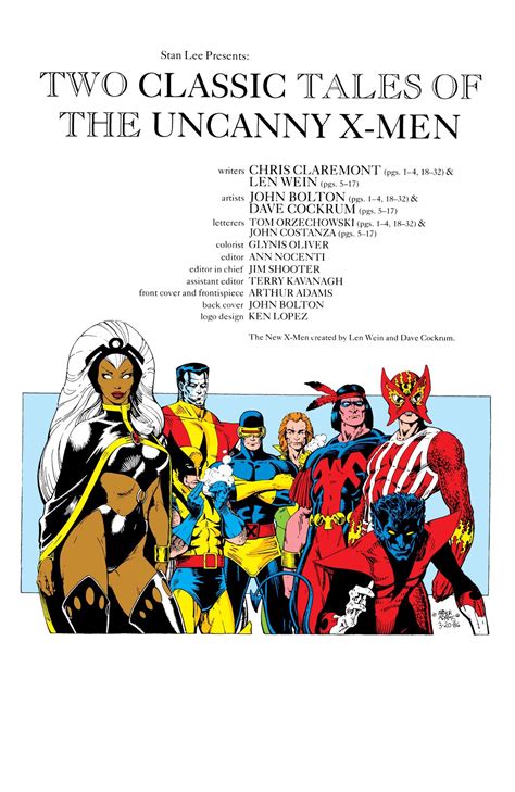 Classic X Men Vol 1 1 Marvel Database Fandom