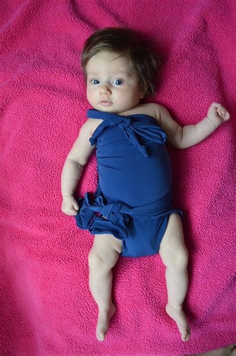 Check out the best baby swimwear that best baby swimsuit for full coverage : Baby Bathing Suit Navy Blue Wrap Around Swimsuit Infant ...