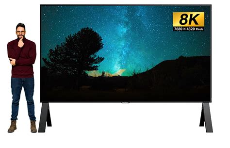 Sharp 8m B120c Largest 8k 120 Inches Display Monitor Screen Worlds