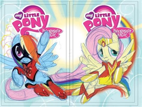 Rainbow Dash And Fluttershy As Super Hero From The Upcoming Mlpfim