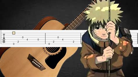 Sadness And Sorrow Naruto Guitarra Tutorial Youtube