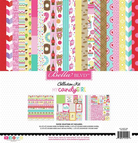 Bella Blvd Collection Kit 12x12 My Candy Girl 819812011407