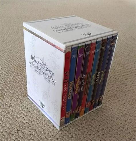 Walt Disney Animated Anthology Classic Dvd Collectors Set Rare Boxed Set 1901919937