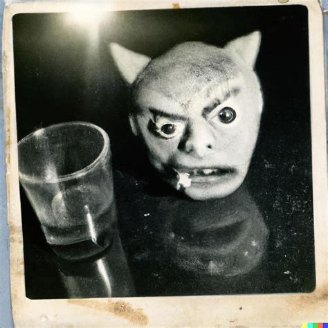Vodka Demon Polaroid Picture 1969 Nicaragua Rdalle2