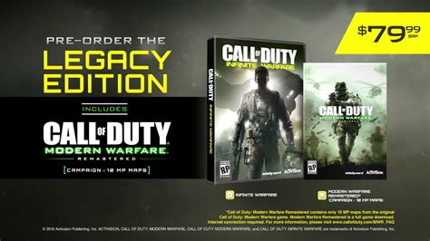Report Sony And Activision Offering Digital Call Of Duty Infinite