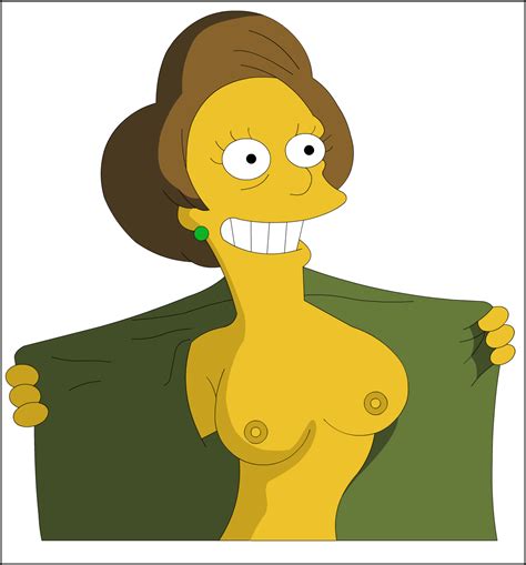 Rule 34 Breasts Clothes Color Edna Krabappel Female Female Only Front