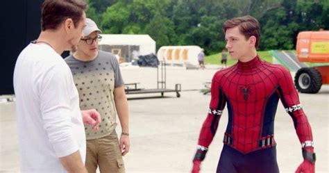 Detrás de cámaras con Spider Man en Civil War Cinescape