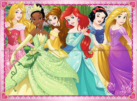 Disney Prinsesser Sammen 200 Brikker Puslespil Ravensburger 12745