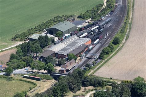 Weybourne Station Aerial Image North Norfolk Railway A Photo On