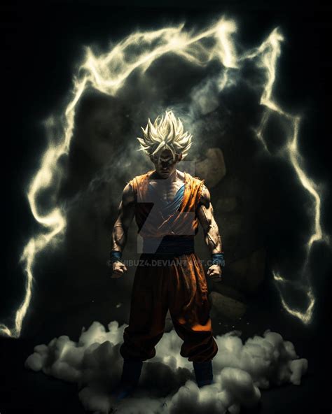 Goku Cinematic Aura By Shibuz4 On Deviantart