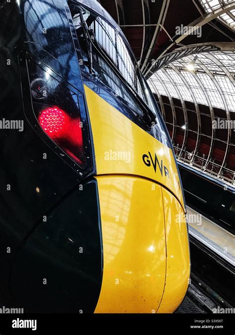 Gwr Great Western Railway Train At Paddington Station In London Uk In