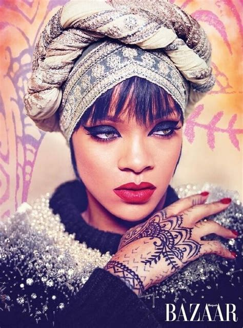 Rihanna Covers Harpers Bazaar Arabia