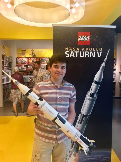 Lego Ideas Blog Lego 21309 Apollo Saturn V Launching Today