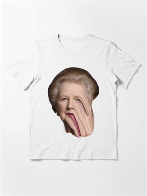 Margaret Thatcher Stroke Face T Shirt For Sale By Gilology Redbubble Margaret T Shirts
