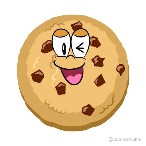 Happy Cookie Cartoon