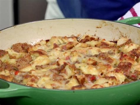 Cook, gently stirring and scraping bottom and sides of skillet with a rubber spatula, just until large soft curds form (do not overcook). paula deen maple sausage breakfast casserole