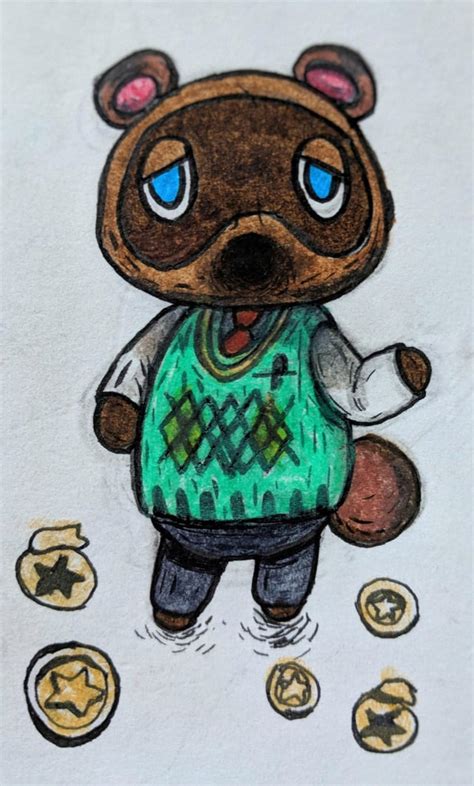 My Drawing Of Tom Nook Animalcrossing