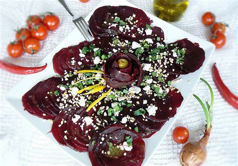 Carpaccio Z Burak W Z Serem Feta Doradcasmaku Pl