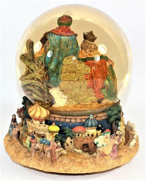 Kirkland Signature Musical Water Globe Revolving Base Snow Etsy