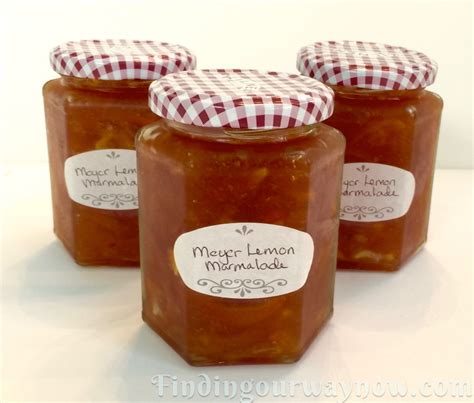 Meyer Lemon Marmalade: #Recipe - Finding Our Way Now
