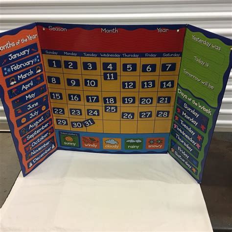 Lakeshore Learning Magnetic Calendar Activity Center Complete