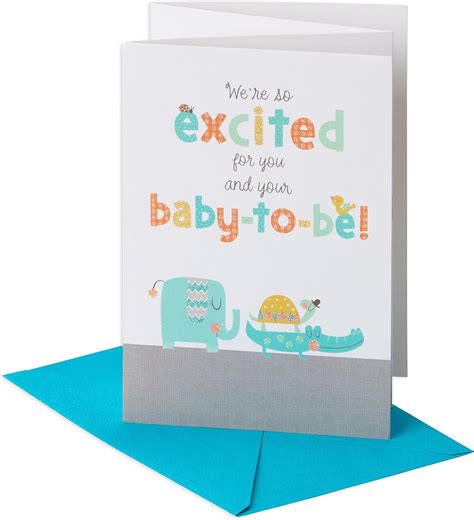 Baby Shower Congratulations Card Peek A Boo Baby Shower Greeting