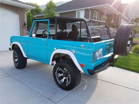 1969 Ford Bronco With 351 Windsor And Nv4500 Manual Transmission For