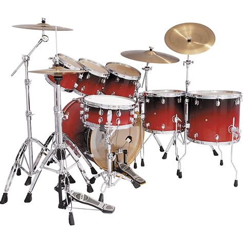 Mapex Pro M 7 Piece Fusion Pop Drum Set Music123