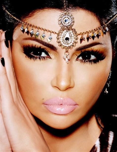 step by step arabic party wear and bridal eye and complete face makeup tutorial with pictures 2