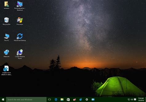 Background Grid Change Desktop Icon Spacing In Windows 10 And Windows