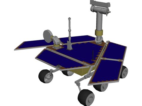 Nasa Mars Rover 3d Model 3dcadbrowser