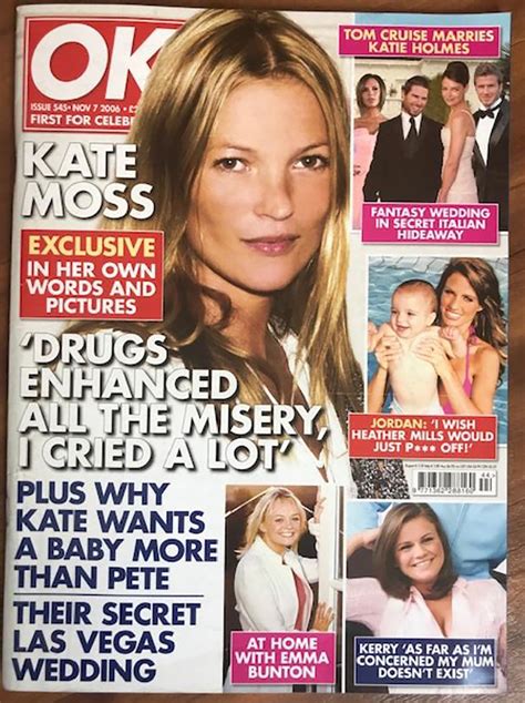 hello issue 545 nov 7 2006 first news for celebrity kate moss etsy uk