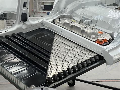 Charged Evs Tesla Shows Off New Structural Battery Pack With 4680